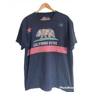 Five Crown California Native Graphic Print Bear Shirt
